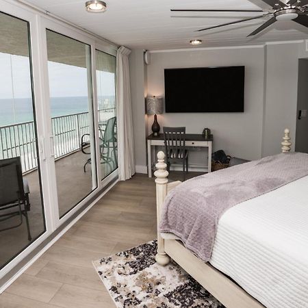 New Rental - 3Br 3Ba Corner Beachfront - 2024 Remodel - 3 Pools, Tiki Hut, Gym, Tennis Panama City Beach Dış mekan fotoğraf