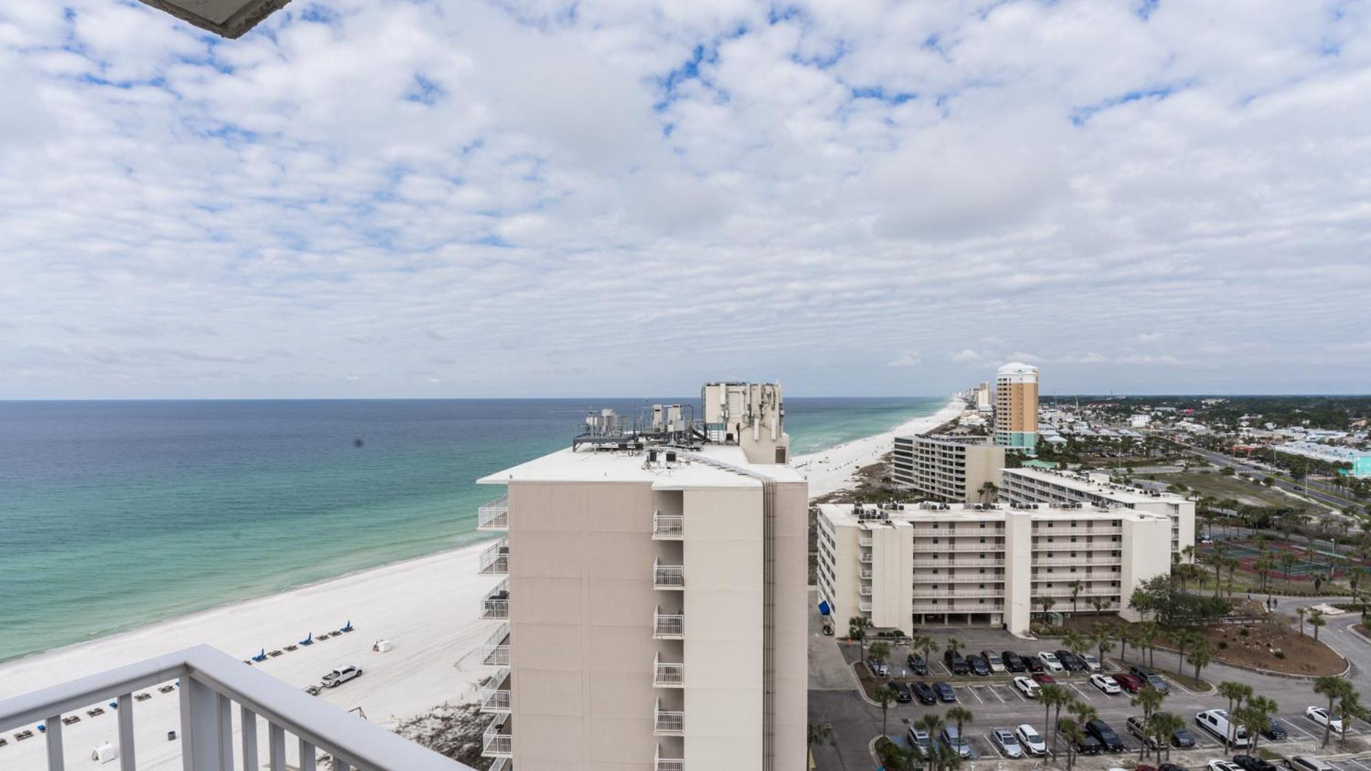 New Rental - 3Br 3Ba Corner Beachfront - 2024 Remodel - 3 Pools, Tiki Hut, Gym, Tennis Panama City Beach Dış mekan fotoğraf